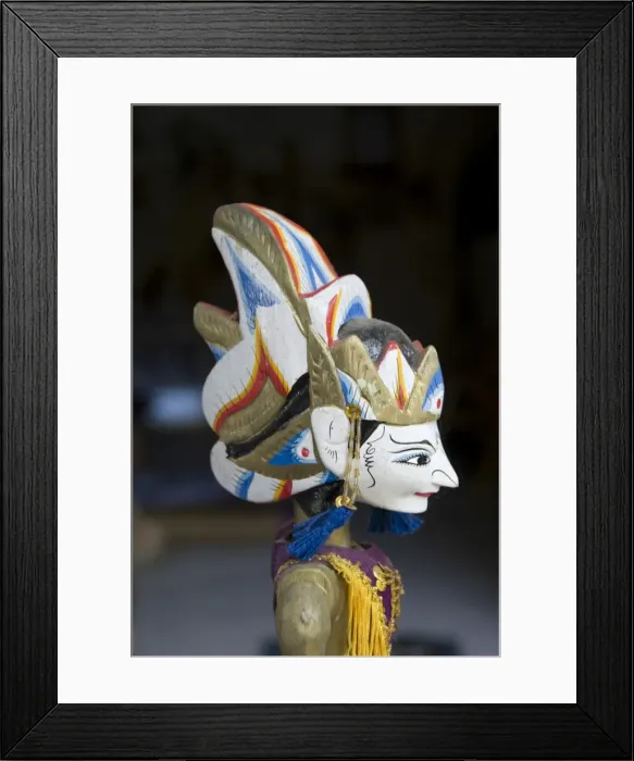 Framed Print : Puppet made by master puppet maker, Pellatan Village, Bali, Indonesia, Southeast Asia Framed Print : Puppet made by master puppet maker, Pellatan Village, Bali, Indonesia, Southeast Asia