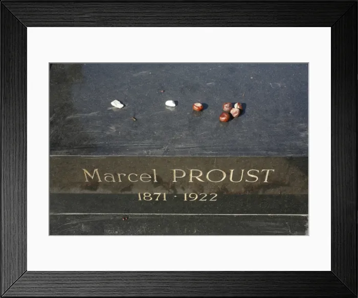 Framed Print : Marcel Prousts grave at Pere Lachaise cemetery, Paris, Ile de France, France, Europe Framed Print : Marcel Prousts grave at Pere Lachaise cemetery, Paris, Ile de France, France, Europe