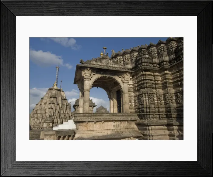 Framed Print : Jain Temples, Satrunjaya, Gujarat, India Framed Print : Jain Temples, Satrunjaya, Gujarat, India
