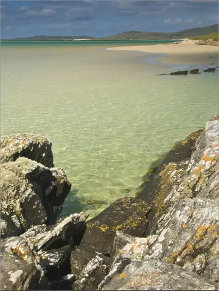 Beach on the Isle of Harris, Outer Hebrides, Scotland, United Kingdom, Europe
