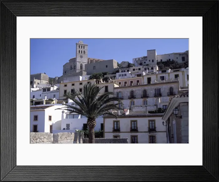 Framed Print : Ibiza, Balearic Islands, Spain, Europe Framed Print : Ibiza, Balearic Islands, Spain, Europe