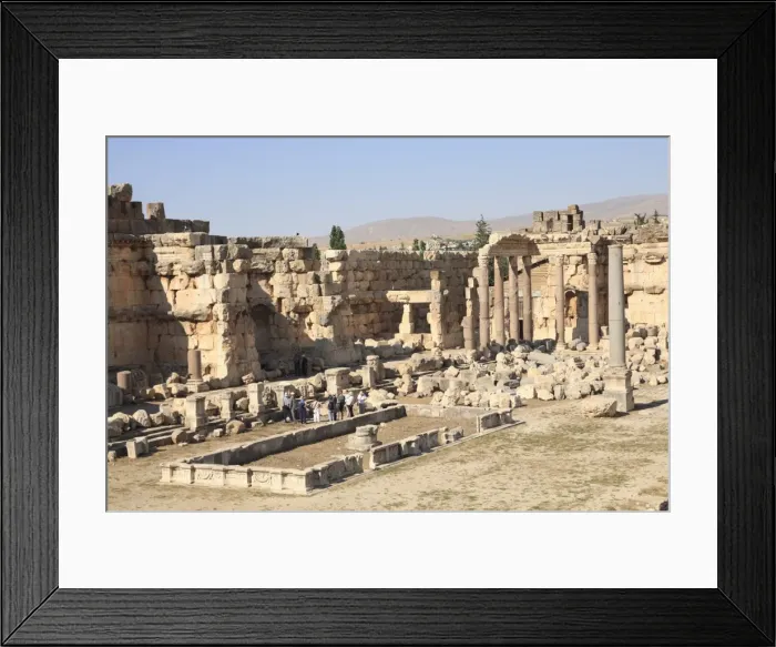 Framed Print : Baalbek Temple complex, UNESCO World Heritage Site, Bekka Valley, Lebanon, Middle East Framed Print : Baalbek Temple complex, UNESCO World Heritage Site, Bekka Valley, Lebanon, Middle East