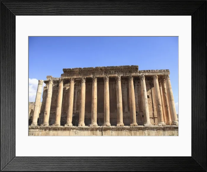 Framed Print : Temple of Bacchus, Baalbek temple complex, UNESCO World Heritage Site, Bekka Valley Framed Print : Temple of Bacchus, Baalbek temple complex, UNESCO World Heritage Site, Bekka Valley