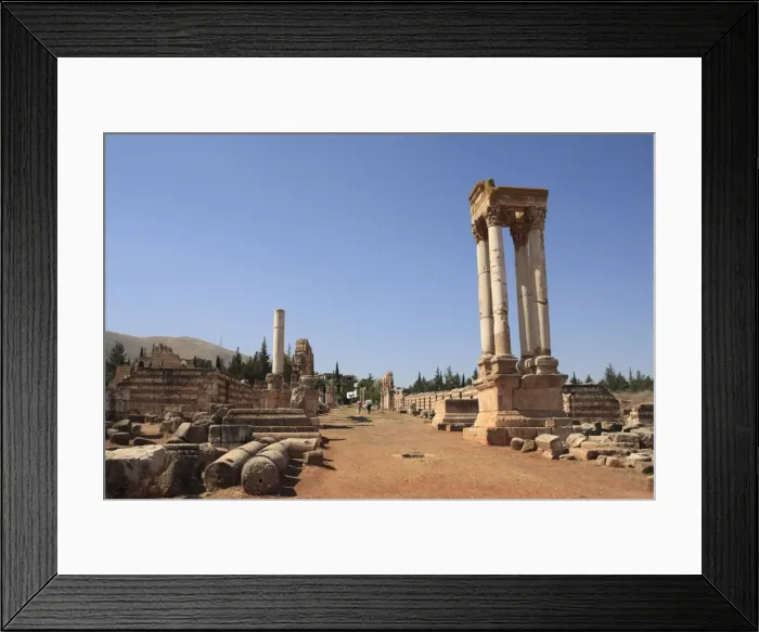 Framed Print : Umayyad period ruins, Aanjar, UNESCO World Heritage Site, Bekka Valley Framed Print : Umayyad period ruins, Aanjar, UNESCO World Heritage Site, Bekka Valley
