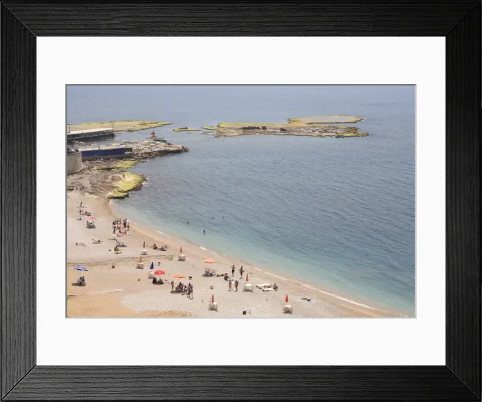 Framed Print : Beach, Byblos, Jbail, Lebanon, Middle East Framed Print : Beach, Byblos, Jbail, Lebanon, Middle East