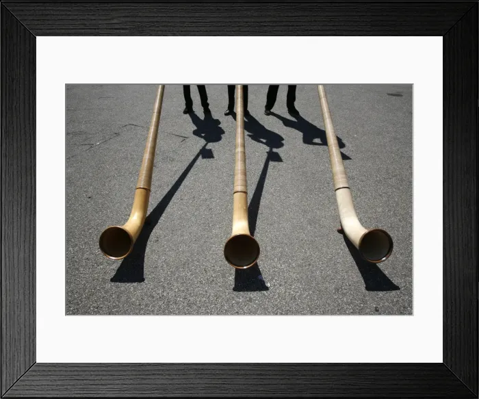 Framed Print : Horns, Saint-Gervais, Haute Savoie, France, Europe Framed Print : Horns, Saint-Gervais, Haute Savoie, France, Europe