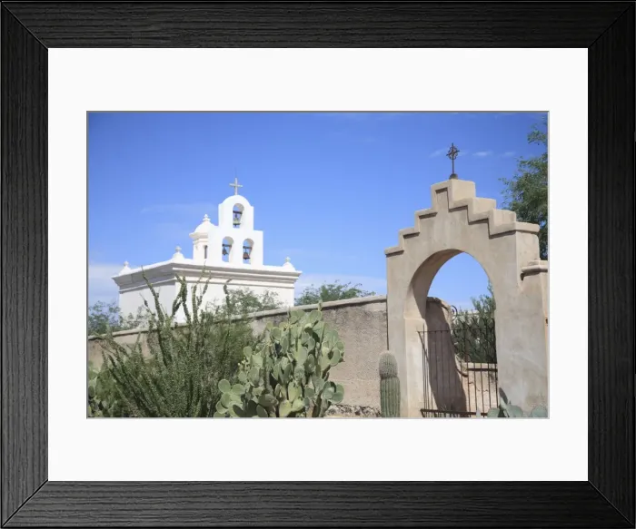 Framed Print : Chapel, San Xavier del Bac Mission, Tucson, Arizona, United States of America Framed Print : Chapel, San Xavier del Bac Mission, Tucson, Arizona, United States of America