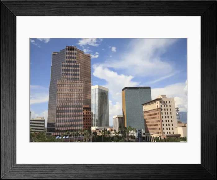 Framed Print : Downtown, Tucson, Arizona, United States of America, North America Framed Print : Downtown, Tucson, Arizona, United States of America, North America
