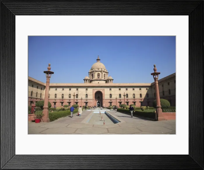 Framed Print : Secretariat North Block, offices for government ministers, New Delhi, India, Asia
Framed Print : Secretariat North Block, offices for government ministers, New Delhi, India, Asia