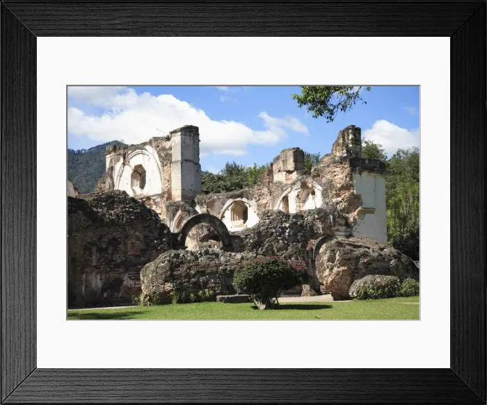 Framed Print : Ruins of the Church of La Recoleccion, destroyed by earthquake in 1700s Framed Print : Ruins of the Church of La Recoleccion, destroyed by earthquake in 1700s
