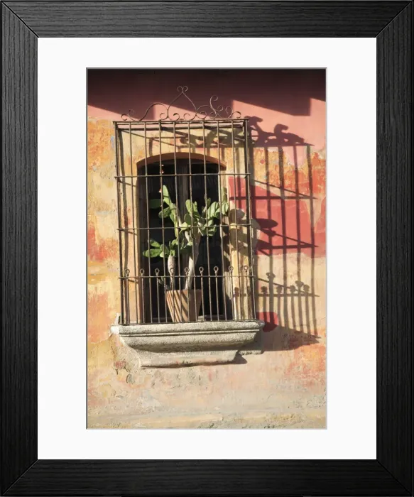 Framed Print : Colonial architecture, Antigua, Guatemala, Central America Framed Print : Colonial architecture, Antigua, Guatemala, Central America
