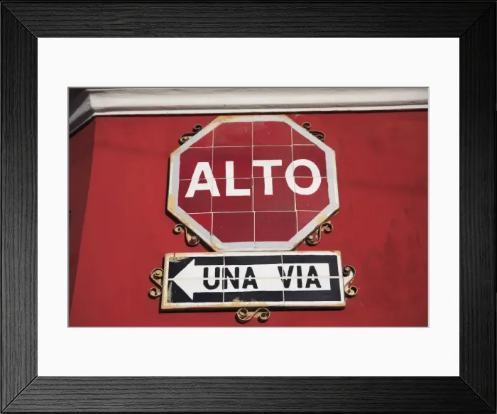 Framed Print : Detail of colonial architecture, Antigua, Guatemala, Central America Framed Print : Detail of colonial architecture, Antigua, Guatemala, Central America