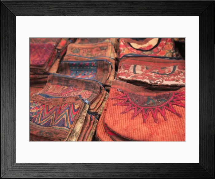 Framed Print : Handicrafts, Sunday market, Chichicastenango, Guatemala, Central America Framed Print : Handicrafts, Sunday market, Chichicastenango, Guatemala, Central America