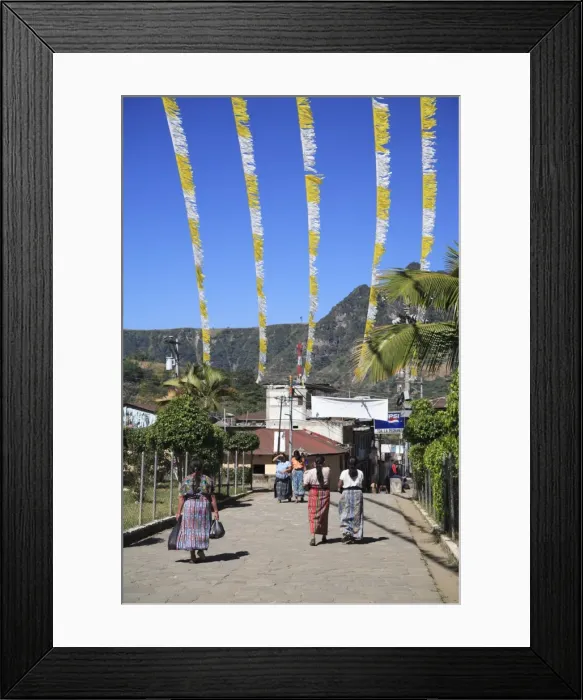 Framed Print : Mayan women, San Pedro, San Pedro La Laguna, Lake Atitlan, Guatemala, Central America Framed Print : Mayan women, San Pedro, San Pedro La Laguna, Lake Atitlan, Guatemala, Central America