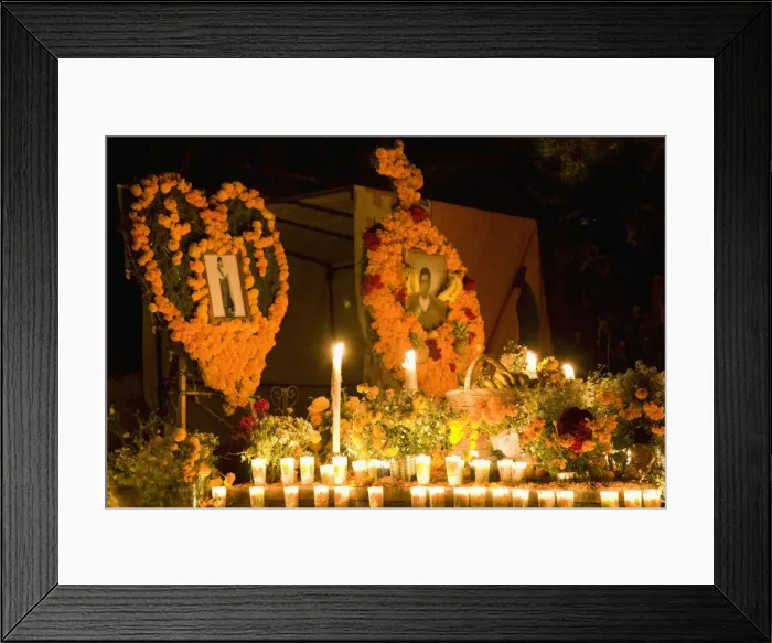 Framed Print : Cemetery Vigils, Day of the Dead, Tzintzuntzan, near Patzcuaro, Michoacan state Framed Print : Cemetery Vigils, Day of the Dead, Tzintzuntzan, near Patzcuaro, Michoacan state