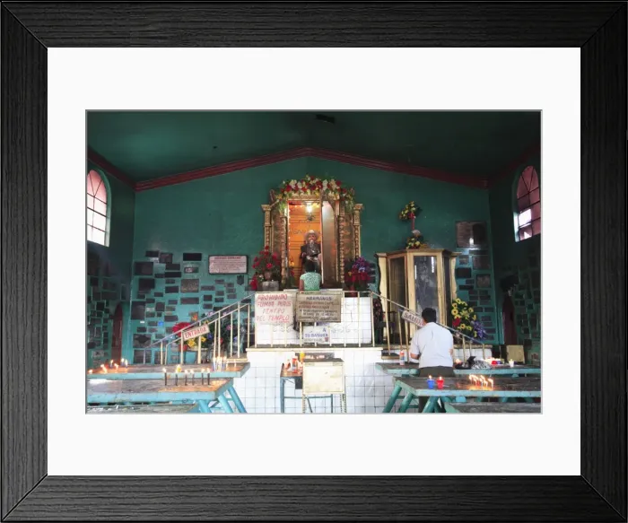 Framed Print : Temple of San Simon, also known as Maximon, Patron Saint of Gamblers and Drunks Framed Print : Temple of San Simon, also known as Maximon, Patron Saint of Gamblers and Drunks
