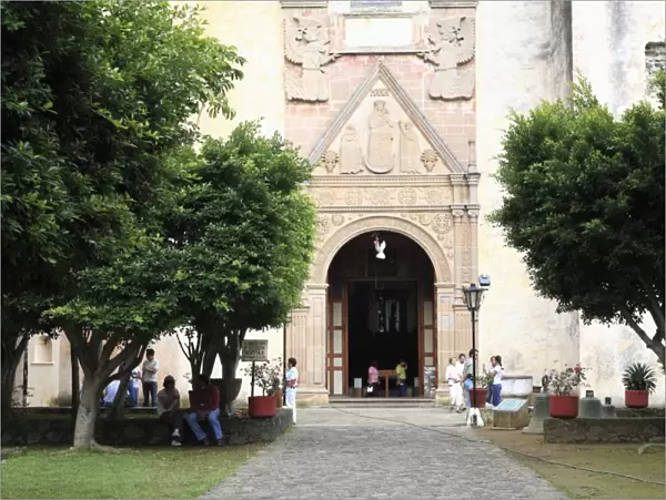 Ex Convento Dominico de la Natividad, Tepoztlan, Morelos, Mexico, North America