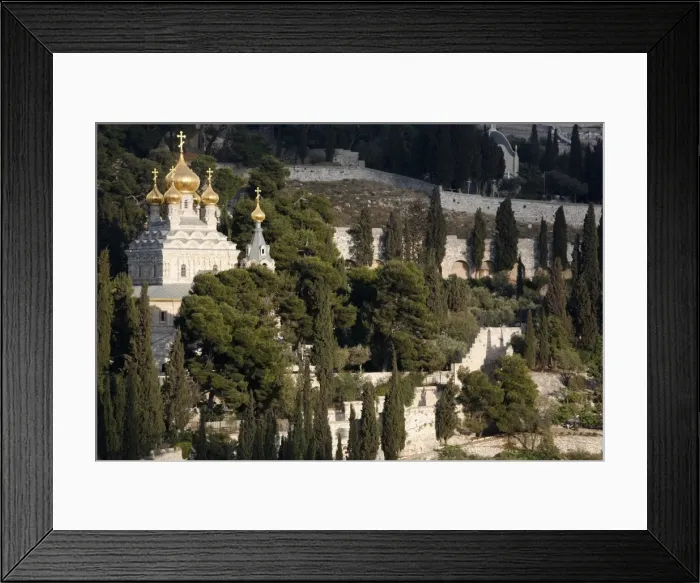 Framed Print : Mount of Olives Orthodox church, Jerusalem, Israel, Middle East Framed Print : Mount of Olives Orthodox church, Jerusalem, Israel, Middle East
