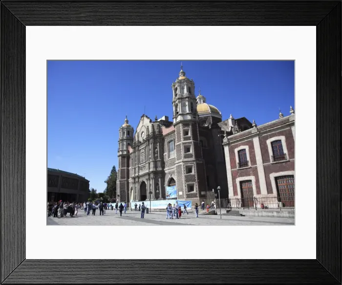 Framed Print : Basilica, Our Lady of Guadalupe, the most visited Catholic shrine in the Americas Framed Print : Basilica, Our Lady of Guadalupe, the most visited Catholic shrine in the Americas