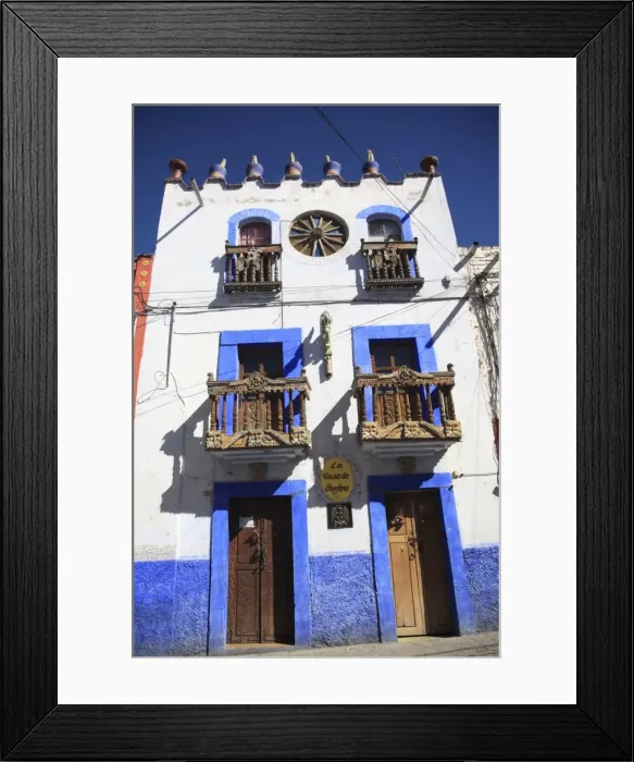Framed Print : Colonial architecture, San Miguel de Allende, San Miguel, Guanajuato State Framed Print : Colonial architecture, San Miguel de Allende, San Miguel, Guanajuato State