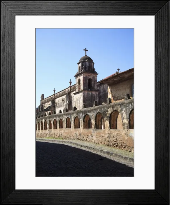 Framed Print : Iglesia El Sagrario (Church of the Shrine), Patzcuaro, Michoacan State Framed Print : Iglesia El Sagrario (Church of the Shrine), Patzcuaro, Michoacan State