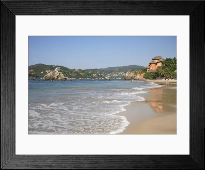 Framed Print : Playa La Ropa, Pacific Ocean, Zihuatanejo, Guerrero state, Mexico, North America Framed Print : Playa La Ropa, Pacific Ocean, Zihuatanejo, Guerrero state, Mexico, North America