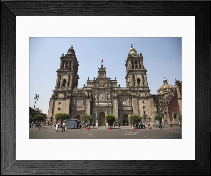 Framed Print : Metropolitan Cathedral, Zocalo, Mexico City, Mexico, North America Framed Print : Metropolitan Cathedral, Zocalo, Mexico City, Mexico, North America