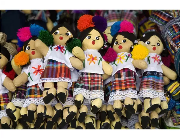 Worry dolls, Panajachel, Lake Atitlan, Guatemala, Central America