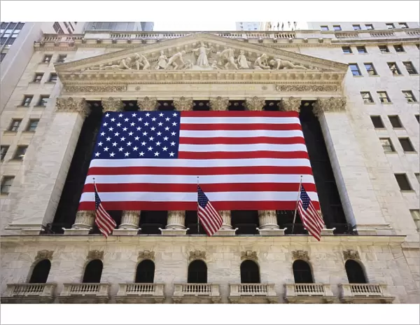The New York Stock Exchange, Broad Street, Wall Street, Manhattan, New York City