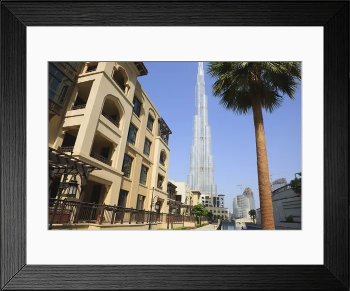 Framed Print : Burj Khalifa, formerly the Burj Dubai (Dubai Tower), the tallest tower in the world at 818m Framed Print : Burj Khalifa, formerly the Burj Dubai (Dubai Tower), the tallest tower in the world at 818m
