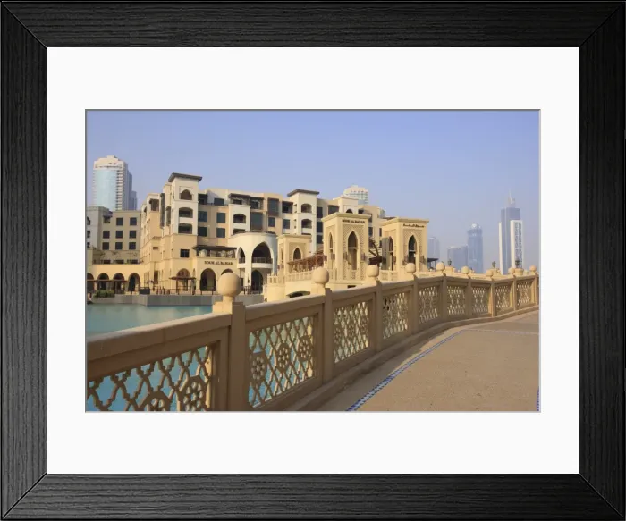 Framed Print : The Moorish style Souk Al Bahar, Downtown Burj Dubai, Dubai, United Arab Emirates Framed Print : The Moorish style Souk Al Bahar, Downtown Burj Dubai, Dubai, United Arab Emirates