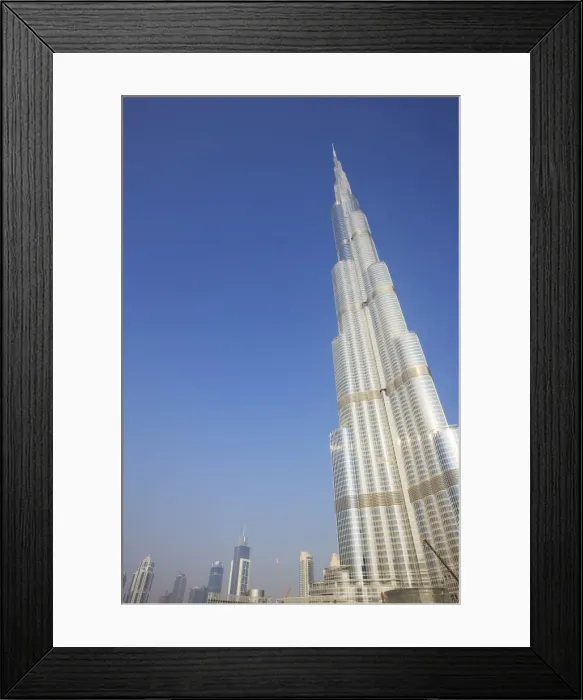 Framed Print : Burj Khalifa, formerly the Burj Dubai (Dubai Tower), the tallest tower in the World at 818m Framed Print : Burj Khalifa, formerly the Burj Dubai (Dubai Tower), the tallest tower in the World at 818m