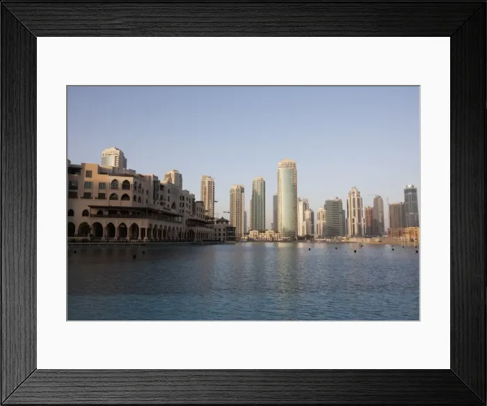 Framed Print : The Lake, Downtown Burj Dubai, Dubai, United Arab Emirates, Middle East Framed Print : The Lake, Downtown Burj Dubai, Dubai, United Arab Emirates, Middle East
