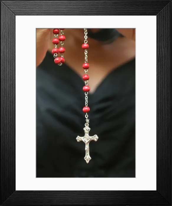 Framed Print : Rosary, Lisbon, Portugal, Europe Framed Print : Rosary, Lisbon, Portugal, Europe