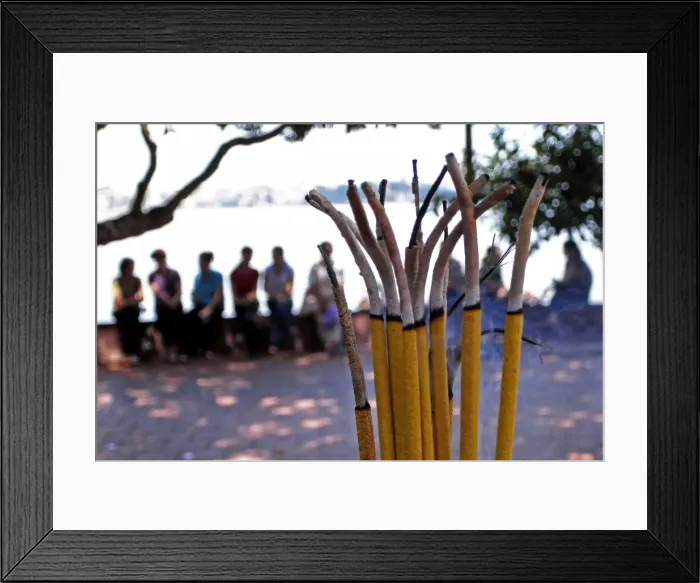 Framed Print : Temple facing Ho Tay lake, Hanoi, Vietnam, Indochina, Southeast Asia, Asia Framed Print : Temple facing Ho Tay lake, Hanoi, Vietnam, Indochina, Southeast Asia, Asia