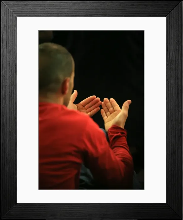 Framed Print : Muslim prayer, Bordeaux, Gironde, France, Europe Framed Print : Muslim prayer, Bordeaux, Gironde, France, Europe