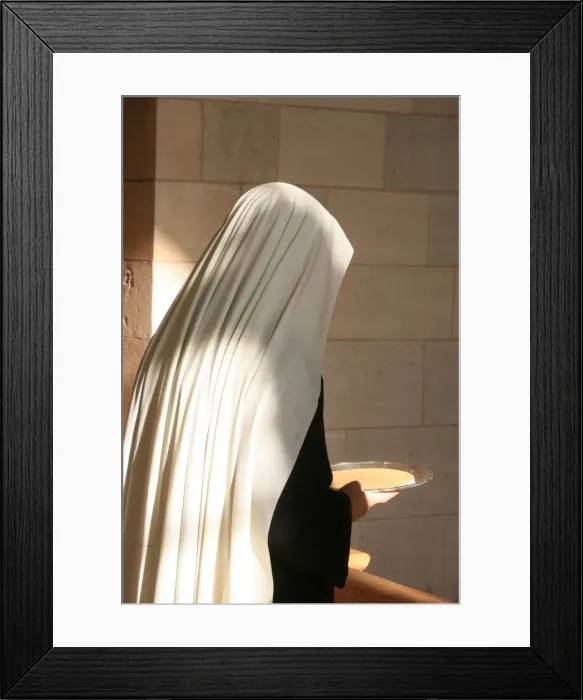 Framed Print : Mass in Notre Dame du Bec Benedictine Abbey, Le Bec Hellouin, Eure, Normandy Framed Print : Mass in Notre Dame du Bec Benedictine Abbey, Le Bec Hellouin, Eure, Normandy