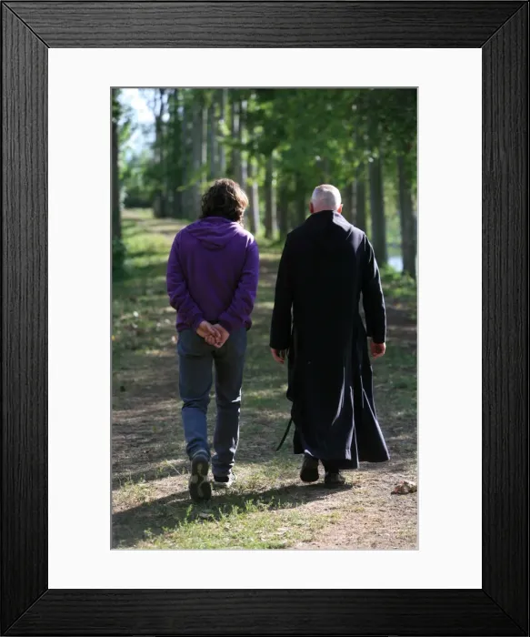 Framed Print : Spiritual retreat in Solesmes Benedictine abbey, Solesmes, Sarthe, France, Europe Framed Print : Spiritual retreat in Solesmes Benedictine abbey, Solesmes, Sarthe, France, Europe