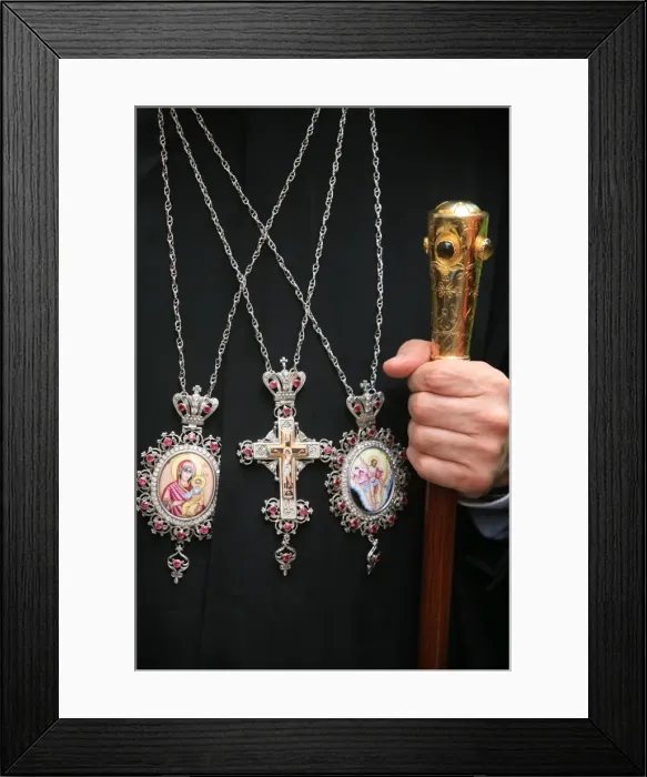 Framed Print : Gregoire III Laham, Melkite Patriarch, Paris, France, Europe Framed Print : Gregoire III Laham, Melkite Patriarch, Paris, France, Europe