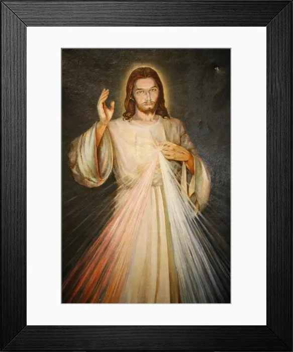 Framed Print : Merciful Christ, Paris, France, Europe Framed Print : Merciful Christ, Paris, France, Europe