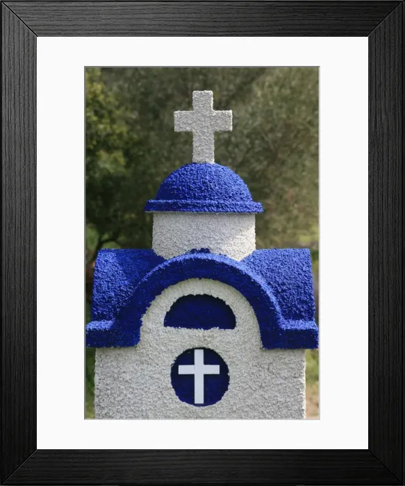 Framed Print : Orthodox shrine, Ouranopolis, Macedonia, Greece, Europe Framed Print : Orthodox shrine, Ouranopolis, Macedonia, Greece, Europe