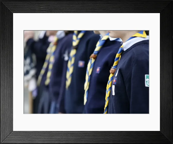 Framed Print : Girl scouts, Rome, Lazio, Italy, Europe Framed Print : Girl scouts, Rome, Lazio, Italy, Europe