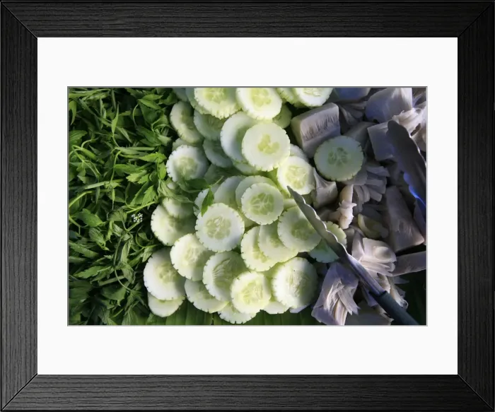 Framed Print : Vegetarian food, Kuala Lumpur, Malaysia, Southeast Asia, Asia Framed Print : Vegetarian food, Kuala Lumpur, Malaysia, Southeast Asia, Asia