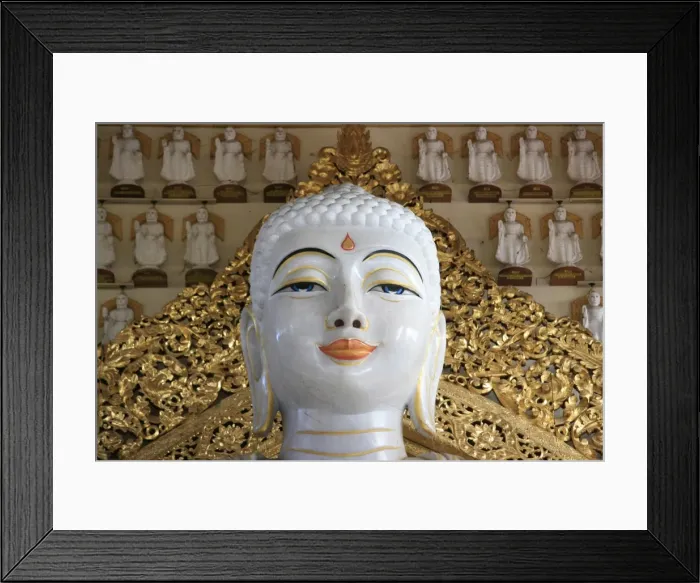 Framed Print : Buddha, Dharmikarama temple, Penang, Malaysia, Southeast Asia, Asia Framed Print : Buddha, Dharmikarama temple, Penang, Malaysia, Southeast Asia, Asia