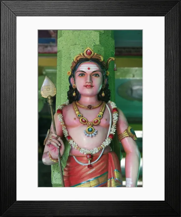 Framed Print : Sri Murugan, Penang, Malaysia, Southeast Asia, Asia Framed Print : Sri Murugan, Penang, Malaysia, Southeast Asia, Asia