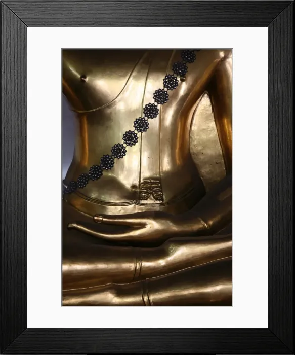 Framed Print : Golden Buddha at Wat Po, Bangkok, Thailand, Southeast Asia Framed Print : Golden Buddha at Wat Po, Bangkok, Thailand, Southeast Asia