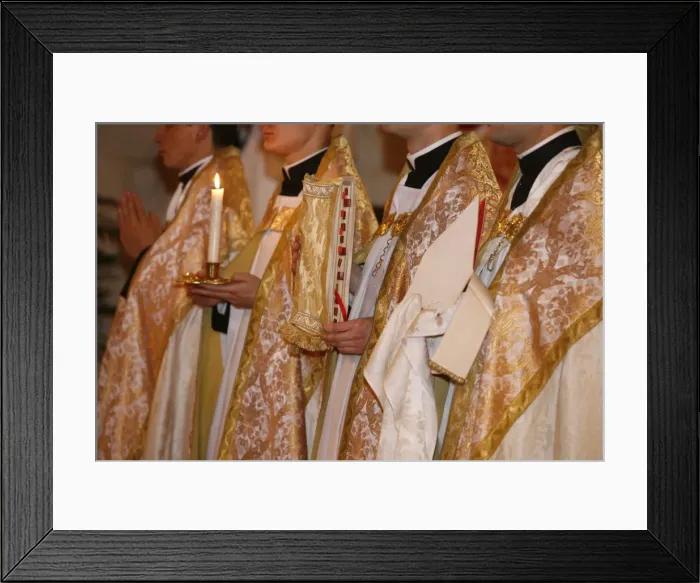 Framed Print : Traditionalist Mass, Versailles, Yvelines, France, Europe Framed Print : Traditionalist Mass, Versailles, Yvelines, France, Europe