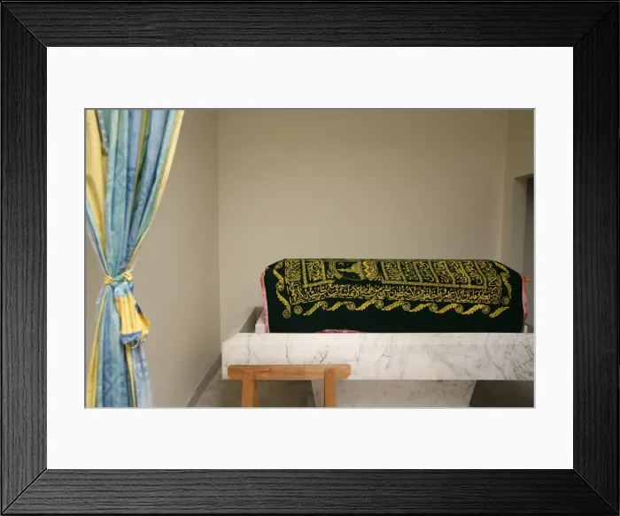 Framed Print : Muslim coffin shroud, Geneva, Switzerland, Europe Framed Print : Muslim coffin shroud, Geneva, Switzerland, Europe