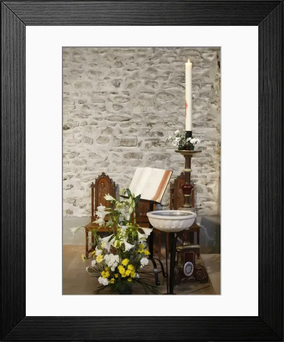 Framed Print : Easter candle, Megeve, Haute Savoie, France, Euruope Framed Print : Easter candle, Megeve, Haute Savoie, France, Euruope