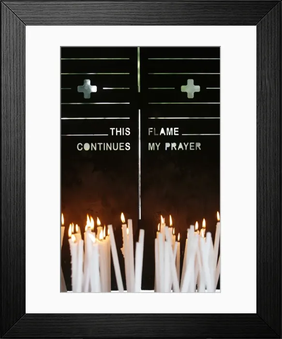 Framed Print : Candles at the Lourdes shrine, Lourdes, Hautes Pyrenees, France, Europe Framed Print : Candles at the Lourdes shrine, Lourdes, Hautes Pyrenees, France, Europe